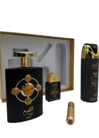 LATTAFA Gift Set Al Qiam Gold